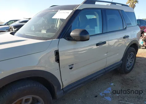 2024 Ford Bronco Sport Big Bend z USA, uszkodzony, nr VIN 3FMCR9B65RRE07586